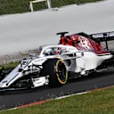 Charles Leclerc (MON) Alfa Romeo Sauber C37 at Formula One Testing, Day Two, Barcelona, Spain, Wednesday 16 May 2018. © Mark Sutton/Sutton Images