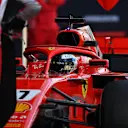 Kimi Raikkonen (FIN) Ferrari SF-71H at Formula One Testing, Day Four, Barcelona, Spain, 9 March 2018. © Mark Sutton/Sutton Images