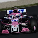 Sergio Perez (MEX) Force India VJM11 at Formula One Testing, Day One, Barcelona, Spain, 6 March 2018. © Jerry Andre/Sutton Images