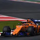 Stoffel Vandoorne (BEL) McLaren MCL33 at Formula One Testing, Day Three, Barcelona, Spain, 8 March 2018. © Mark Sutton/Sutton Images