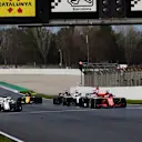 Practice starts at Formula One Testing, Day Three, Barcelona, Spain, 8 March 2018. © Jerry Andre/Sutton Images