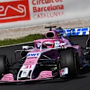 Esteban Ocon (FRA) Force India VJM11 at Formula One Testing, Day Two, Barcelona, Spain, 7 March 2018. © Mark Sutton/Sutton Images