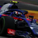 Pierre Gasly, Scuderia Toro Rosso STR13 at Formula One World Championship, Rd18, United States Grand Prix, Practice, Circuit of the Americas, Austin, Texas, USA, Friday 19 October 2018.