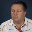 Zak Brown, McLaren Racing CEO in Press Conference at Formula One World Championship, Rd18, United States Grand Prix, Practice, Circuit of the Americas, Austin, Texas, USA, Friday 19 October 2018.