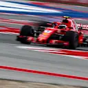 Kimi Raikkonen, Ferrari SF71H at Formula World Championship, Rd18, United States Grand Prix, Qualifying, Circuit of the Americas, Austin, Texas, USA, Saturday 20 October 2018.