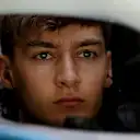 ABU DHABI, UNITED ARAB EMIRATES - NOVEMBER 29: George Russell of Great Britain and Williams prepares to drive in the garage during practice for the F1 Grand Prix of Abu Dhabi at Yas Marina Circuit on November 29, 2019 in Abu Dhabi, United Arab Emirates. (Photo by Charles Coates/Getty Images)