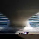ABU DHABI, UNITED ARAB EMIRATES - NOVEMBER 29: Lance Stroll of Canada driving the (18) Racing Point RP19 Mercedes on track during practice for the F1 Grand Prix of Abu Dhabi at Yas Marina Circuit on November 29, 2019 in Abu Dhabi, United Arab Emirates. (Photo by Clive Mason/Getty Images)
