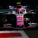 ABU DHABI, UNITED ARAB EMIRATES - NOVEMBER 30: Lance Stroll of Canada driving the (18) Racing Point RP19 Mercedes on track during final practice for the F1 Grand Prix of Abu Dhabi at Yas Marina Circuit on November 30, 2019 in Abu Dhabi, United Arab Emirates. (Photo by Dan Istitene/Getty Images)
