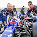 ABU DHABI, UNITED ARAB EMIRATES - DECEMBER 01: Pierre Gasly of Scuderia Toro Rosso and France during the F1 Grand Prix of Abu Dhabi at Yas Marina Circuit on December 01, 2019 in Abu Dhabi, United Arab Emirates. (Photo by Peter Fox/Getty Images)