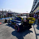 MELBOURNE GRAND PRIX CIRCUIT, AUSTRALIA - MARCH 16: Daniel Ricciardo, Renault R.S.19, leaves the garage during the Australian GP at Melbourne Grand Prix Circuit on March 16, 2019 in Melbourne Grand Prix Circuit, Australia. (Photo by Jerry Andre / Sutton Images)