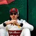 MELBOURNE GRAND PRIX CIRCUIT, AUSTRALIA - MARCH 17: Antonio Giovinazzi, Alfa Romeo Racing, on the grid during the Australian GP at Melbourne Grand Prix Circuit on March 17, 2019 in Melbourne Grand Prix Circuit, Australia. (Photo by Glenn Dunbar / LAT Images)
