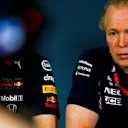 RED BULL RING, AUSTRIA - JUNE 28: Andrew Green, Technical Director, Racing Point, in the team principals Press Conference during the Austrian GP at Red Bull Ring on June 28, 2019 in Red Bull Ring, Austria. (Photo by Andy Hone / LAT Images)