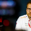 RED BULL RING, AUSTRIA - JUNE 28: Andreas Seidl, Team Principal, McLaren, in the team principals Press Conference during the Austrian GP at Red Bull Ring on June 28, 2019 in Red Bull Ring, Austria. (Photo by Andy Hone / LAT Images)