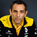 BAKU CITY CIRCUIT, AZERBAIJAN - APRIL 26: Cyril Abiteboul, Managing Director, Renault F1 Team In the Press Conference during the Azerbaijan GP at Baku City Circuit on April 26, 2019 in Baku City Circuit, Azerbaijan. (Photo by Simon Galloway / Sutton Images)