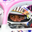 BAKU CITY CIRCUIT, AZERBAIJAN - APRIL 26: Sergio Perez, Racing Point during the Azerbaijan GP at Baku City Circuit on April 26, 2019 in Baku City Circuit, Azerbaijan. (Photo by Mark Sutton / Sutton Images)