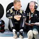 BAKU CITY CIRCUIT, AZERBAIJAN - APRIL 28: Kevin Magnussen, Haas F1 during the Azerbaijan GP at Baku City Circuit on April 28, 2019 in Baku City Circuit, Azerbaijan. (Photo by Glenn Dunbar / LAT Images)