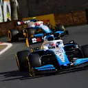 BAKU CITY CIRCUIT, AZERBAIJAN - APRIL 28: George Russell, Williams Racing FW42, leads Robert Kubica, Williams FW42 during the Azerbaijan GP at Baku City Circuit on April 28, 2019 in Baku City Circuit, Azerbaijan. (Photo by Jerry Andre / Sutton Images)