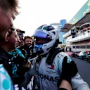 BAKU CITY CIRCUIT, AZERBAIJAN - APRIL 28: Race Winner Valtteri Bottas, Mercedes AMG F1 celebrates in Parc Ferme during the Azerbaijan GP at Baku City Circuit on April 28, 2019 in Baku City Circuit, Azerbaijan. (Photo by Glenn Dunbar / LAT Images)