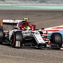 BAHRAIN INTERNATIONAL CIRCUIT, BAHRAIN - MARCH 30: Antonio Giovinazzi, Alfa Romeo Racing C38 during the Bahrain GP at Bahrain International Circuit on March 30, 2019 in Bahrain International Circuit, Bahrain. (Photo by Mark Sutton / Sutton Images)