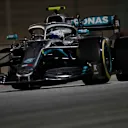 BAHRAIN INTERNATIONAL CIRCUIT, BAHRAIN - MARCH 31: Valtteri Bottas, Mercedes AMG W10 during the Bahrain GP at Bahrain International Circuit on March 31, 2019 in Bahrain International Circuit, Bahrain. (Photo by Joe Portlock / LAT Images)