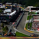 SPA-FRANCORCHAMPS, BELGIUM - AUGUST 30: Lando Norris, McLaren MCL34, leads Carlos Sainz, McLaren MCL34 during the Belgian GP at Spa-Francorchamps on August 30, 2019 in Spa-Francorchamps, Belgium. (Photo by Andy Hone / LAT Images)