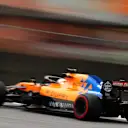SAO PAULO, BRAZIL - NOVEMBER 15: Carlos Sainz of Spain driving the (55) McLaren F1 Team MCL34 Renault on track during practice for the F1 Grand Prix of Brazil at Autodromo Jose Carlos Pace on November 15, 2019 in Sao Paulo, Brazil. (Photo by Dan Istitene/Getty Images)