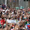 SAO PAULO, BRAZIL - NOVEMBER 17: Fans swarm the track after the F1 Grand Prix of Brazil at Autodromo Jose Carlos Pace on November 17, 2019 in Sao Paulo, Brazil. (Photo by Robert Cianflone/Getty Images)