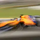SAO PAULO, BRAZIL - NOVEMBER 17: Carlos Sainz of Spain driving the (55) McLaren F1 Team MCL34 Renault on track during the F1 Grand Prix of Brazil at Autodromo Jose Carlos Pace on November 17, 2019 in Sao Paulo, Brazil. (Photo by Robert Cianflone/Getty Images)