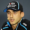 SAO PAULO, BRAZIL - NOVEMBER 14: Robert Kubica of Poland and Williams talks in the Drivers Press Conference during previews ahead of the F1 Grand Prix of Brazil at Autodromo Jose Carlos Pace on November 14, 2019 in Sao Paulo, Brazil. (Photo by Robert Cianflone/Getty Images)