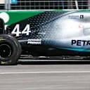 CIRCUIT GILLES-VILLENEUVE, CANADA - JUNE 07: Damaged rear tyre of Lewis Hamilton, Mercedes AMG F1 W10 after hitting the wall during the Canadian GP at Circuit Gilles-Villeneuve on June 07, 2019 in Circuit Gilles-Villeneuve, Canada. (Photo by Andy Hone / LAT Images)