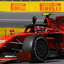 CIRCUIT GILLES-VILLENEUVE, CANADA - JUNE 09: Charles Leclerc, Ferrari SF90, 3rd position, celebrates on his way to Parc Ferme during the Canadian GP at Circuit Gilles-Villeneuve on June 09, 2019 in Circuit Gilles-Villeneuve, Canada. (Photo by Patrick Vinet / Sutton Images)