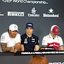 CIRCUIT GILLES-VILLENEUVE, CANADA - JUNE 06: Daniil Kvyat, Toro Rosso, Lewis Hamilton, Mercedes AMG F1, Lance Stroll, Racing Point, Kimi Raikkonen, Alfa Romeo Racing and Lando Norris, McLaren during the Canadian GP at Circuit Gilles-Villeneuve on June 06, 2019 in Circuit Gilles-Villeneuve, Canada. (Photo by Simon Galloway / Sutton Images)