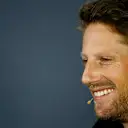 SHANGHAI INTERNATIONAL CIRCUIT, CHINA - APRIL 11: Romain Grosjean, Haas F1 in Press Conference during the Chinese GP at Shanghai International Circuit on April 11, 2019 in Shanghai International Circuit, China. (Photo by Andy Hone / LAT Images)