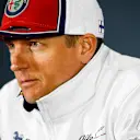 SHANGHAI INTERNATIONAL CIRCUIT, CHINA - APRIL 11: Kimi Raikkonen, Alfa Romeo Racing in Press Conference during the Chinese GP at Shanghai International Circuit on April 11, 2019 in Shanghai International Circuit, China. (Photo by Andy Hone / LAT Images)