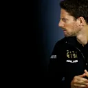 SHANGHAI INTERNATIONAL CIRCUIT, CHINA - APRIL 11: Romain Grosjean, Haas F1 in Press Conference during the Chinese GP at Shanghai International Circuit on April 11, 2019 in Shanghai International Circuit, China. (Photo by Andy Hone / LAT Images)