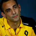 CIRCUIT PAUL RICARD, FRANCE - JUNE 21: Cyril Abiteboul, Managing Director, Renault F1 Team, in the team principals Press Conference during the French GP at Circuit Paul Ricard on June 21, 2019 in Circuit Paul Ricard, France. (Photo by Andy Hone / LAT Images)