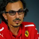 CIRCUIT PAUL RICARD, FRANCE - JUNE 21: Laurent Mekies, Sporting Director, Ferrari, in the team principals Press Conference during the French GP at Circuit Paul Ricard on June 21, 2019 in Circuit Paul Ricard, France. (Photo by Andy Hone / LAT Images)