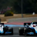 CIRCUIT PAUL RICARD, FRANCE - JUNE 23: Robert Kubica, Williams FW42, leads George Russell, Williams Racing FW42 during the French GP at Circuit Paul Ricard on June 23, 2019 in Circuit Paul Ricard, France. (Photo by Andy Hone / LAT Images)