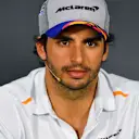 CIRCUIT PAUL RICARD, FRANCE - JUNE 20: Carlos Sainz Jr, McLaren in Press Conference during the French GP at Circuit Paul Ricard on June 20, 2019 in Circuit Paul Ricard, France. (Photo by Mark Sutton / Sutton Images)
