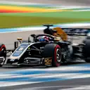 HOCKENHEIMRING, GERMANY - JULY 27: Romain Grosjean, Haas VF-19 during the German GP at Hockenheimring on July 27, 2019 in Hockenheimring, Germany. (Photo by Sam Bloxham / LAT Images)