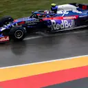 HOCKENHEIMRING, GERMANY - JULY 28: Alexander Albon, Toro Rosso STR14 during the German GP at Hockenheimring on July 28, 2019 in Hockenheimring, Germany. (Photo by Sam Bloxham / LAT Images)