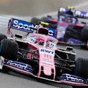 HOCKENHEIMRING, GERMANY - JULY 28: Lance Stroll, Racing Point RP19, leads Alexander Albon, Toro Rosso STR14 during the German GP at Hockenheimring on July 28, 2019 in Hockenheimring, Germany. (Photo by Steven Tee / LAT Images)