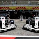 HOCKENHEIMRING, GERMANY - JULY 25: Mercedes AMG F1 W10 with special 125th year in motorsport livery during the German GP at Hockenheimring on July 25, 2019 in Hockenheimring, Germany. (Photo by Joe Portlock / LAT Images)
