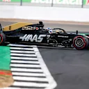 SILVERSTONE, UNITED KINGDOM - JULY 12: Romain Grosjean, Haas VF-19 spins during the British GP at Silverstone on July 12, 2019 in Silverstone, United Kingdom. (Photo by Dom Romney / LAT Images)