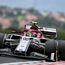 HUNGARORING, HUNGARY - AUGUST 03: Antonio Giovinazzi, Alfa Romeo Racing C38 during the Hungarian GP at Hungaroring on August 03, 2019 in Hungaroring, Hungary. (Photo by Jerry Andre / LAT Images)