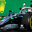 HUNGARORING, HUNGARY - AUGUST 04: Lewis Hamilton, Mercedes AMG F1 W10, 1st position, celebrates after taking the Chequered flag during the Hungarian GP at Hungaroring on August 04, 2019 in Hungaroring, Hungary. (Photo by Sam Bloxham / LAT Images)