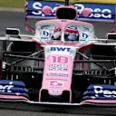 SUZUKA, JAPAN - OCTOBER 11: Lance Stroll of Canada driving the (18) Racing Point RP19 Mercedes on track during practice for the F1 Grand Prix of Japan at Suzuka Circuit on October 11, 2019 in Suzuka, Japan. (Photo by Charles Coates/Getty Images)