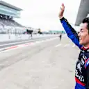 SUZUKA, JAPAN - OCTOBER 11: Naoki Yamamoto of Scuderia Toro Rosso and Japan during practice for the F1 Grand Prix of Japan at Suzuka Circuit on October 11, 2019 in Suzuka, Japan. (Photo by Peter Fox/Getty Images)