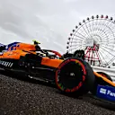 SUZUKA, JAPAN - OCTOBER 11: Lando Norris of Great Britain driving the (4) McLaren F1 Team MCL34 Renault on track during practice for the F1 Grand Prix of Japan at Suzuka Circuit on October 11, 2019 in Suzuka, Japan. (Photo by Mark Thompson/Getty Images)