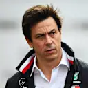 MEXICO CITY, MEXICO - OCTOBER 25: Mercedes GP Executive Director Toto Wolff walks in the Paddock before practice for the F1 Grand Prix of Mexico at Autodromo Hermanos Rodriguez on October 25, 2019 in Mexico City, Mexico. (Photo by Clive Mason/Getty Images)